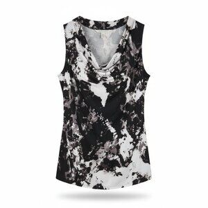 Marc New York Monochrome Abstract Tank Top